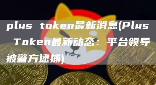 plus token最新消息 - Plus Token最新动态：平台领导被警方逮捕